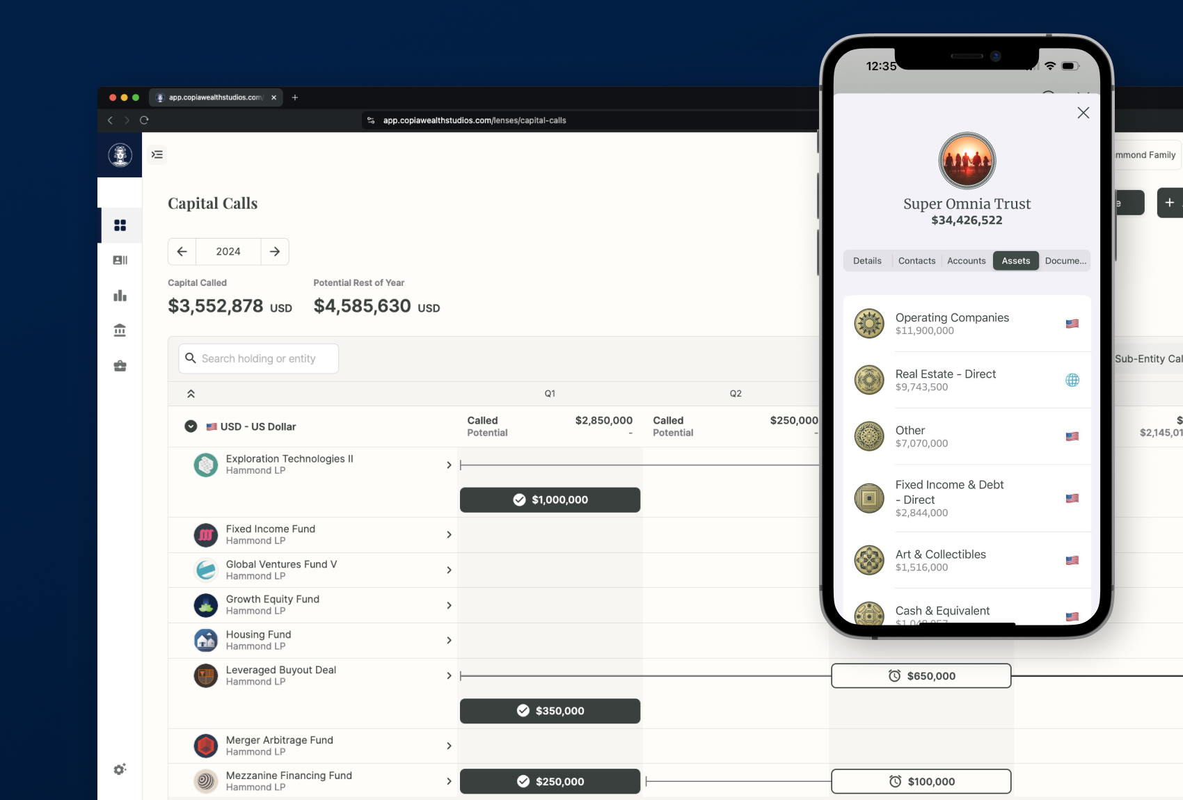 Specialized Planning Platform for Family Offices | Copia